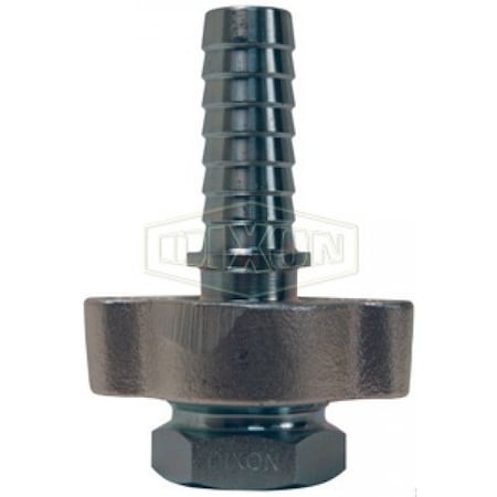Dixon Boss Ground Joint Coupling, 1-1/4 in Nominal, FNPT End Style, Iron, Domestic GF51
